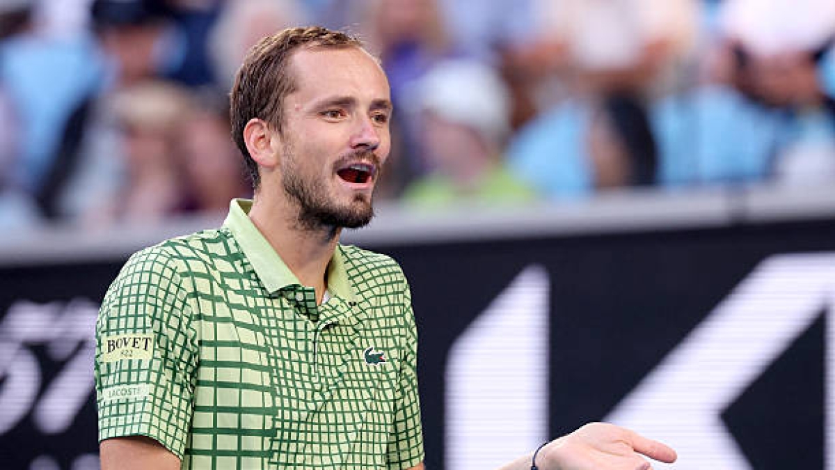 Daniil Medvedev, conseguenze nel ranking ATP della sua eliminazione agli Australian Open 2026. Foto: gettyimages
