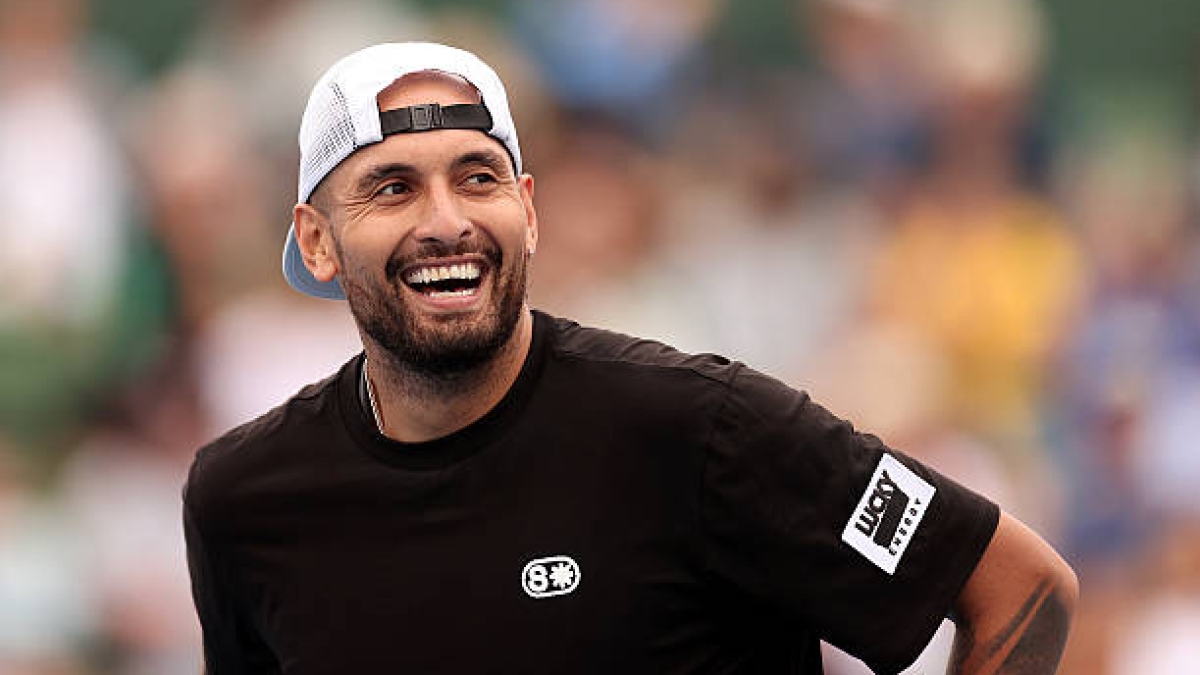 凯里奥斯再次赢得一场比赛：他如何战胜张。照片：盖蒂