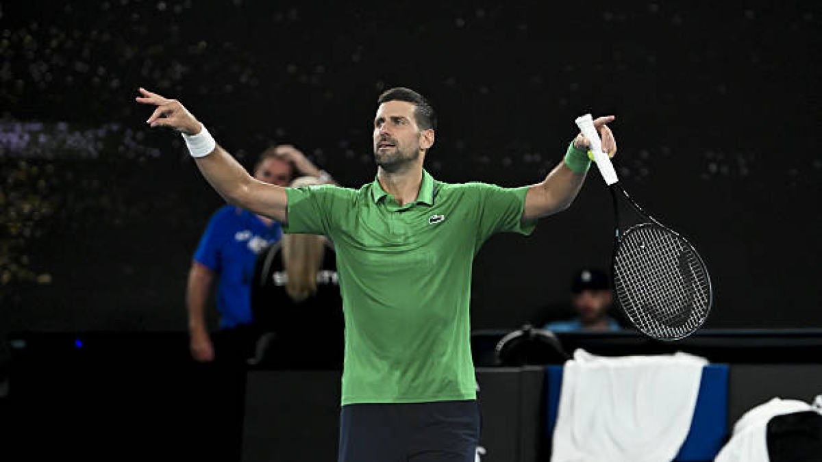 Novak Djokovic, horario dónde ver ante Musetti. Foto: gettyimages