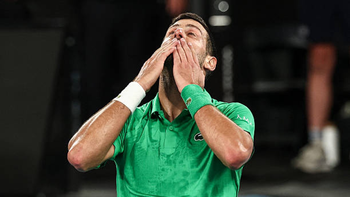 Novak Djokovic, message to his critics. Photo: gettyimages