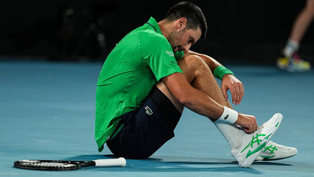 Djokovic, sur le coup presque donné à un ramasseur de balles : "C'était à cause de la chaleur du moment". Photo: Getty