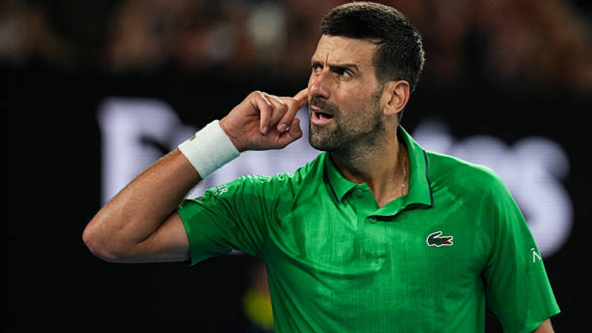 Djokovic: "Continuo a credere di poter batterli tutti, altrimenti non sarei qui". Foto: Getty