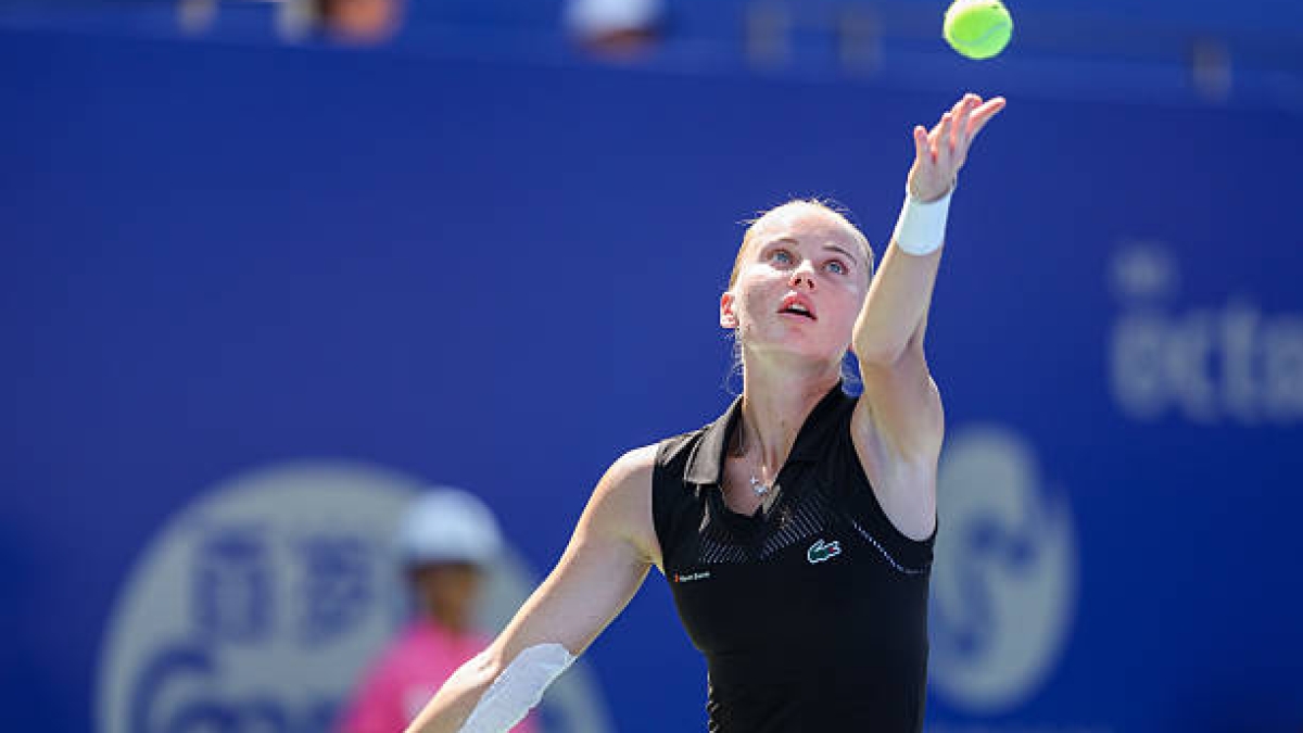 Maristany fights, but Polina Kudermetova delivers as favorite. Photo: Getty

Maristany se bat, mais Polina Kudermetova répond aux attentes en tant que favorite. Photo : Getty