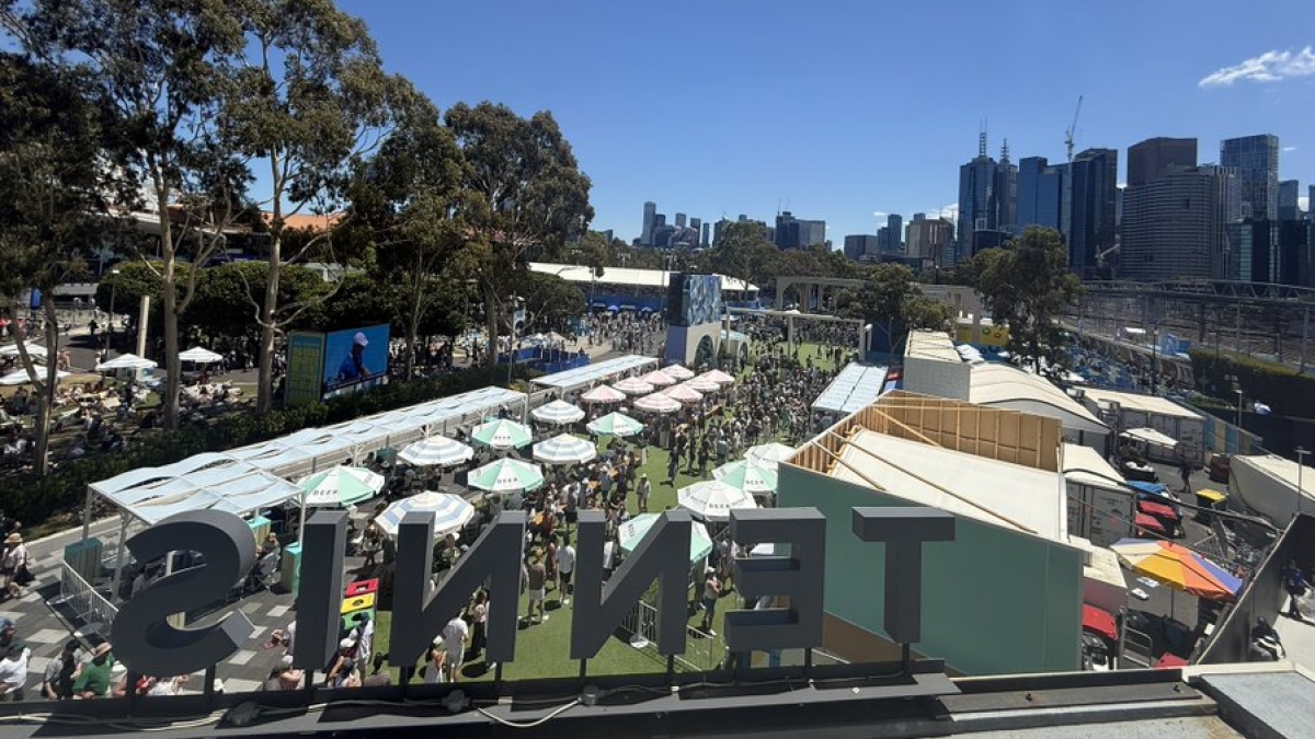 Record attendance at Australian Open 2026. Photo: gettyimages