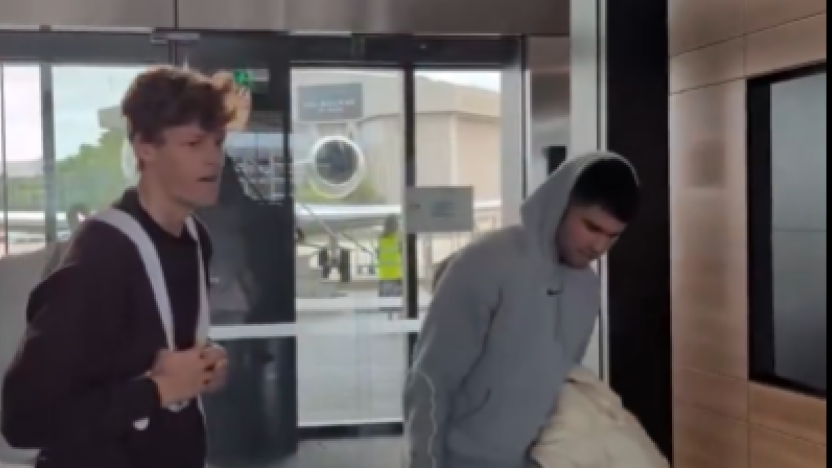 Sinner y Alcaraz llegan juntos a Melbourne. Foto: gettyimages