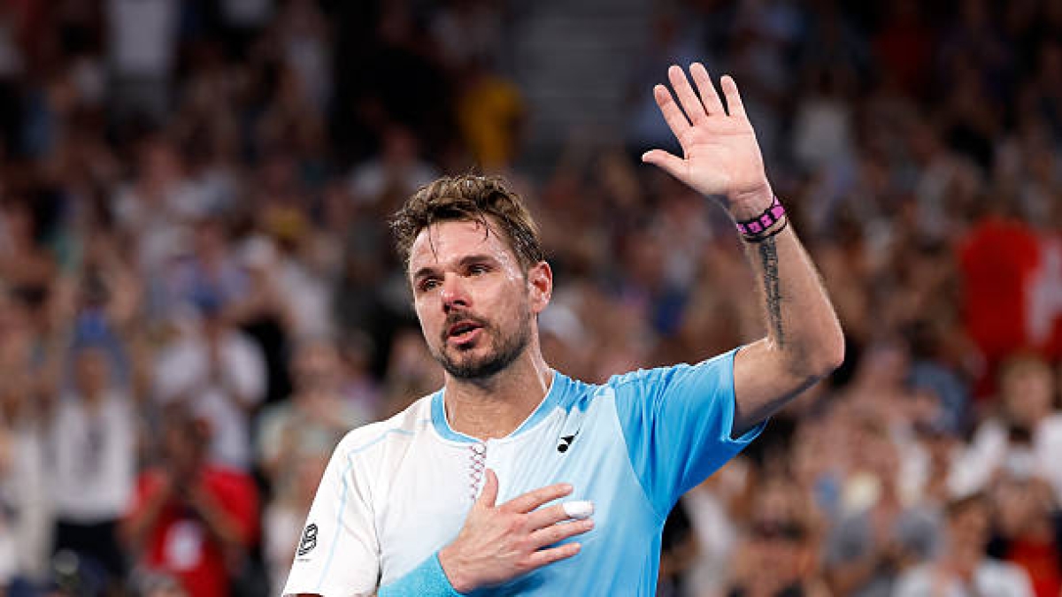 Punto increíble de Wawrinka. Foto: gettyimages