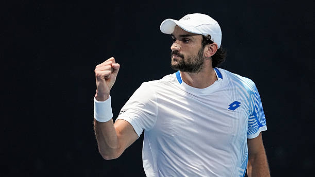 Valentin Vacherot, confianza en Open de Australia 2026. Foto: gettyimages