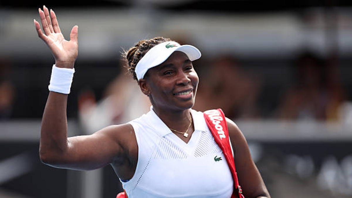 Venus Williams valora su derrota en Auckland. Foto: gettyimages
