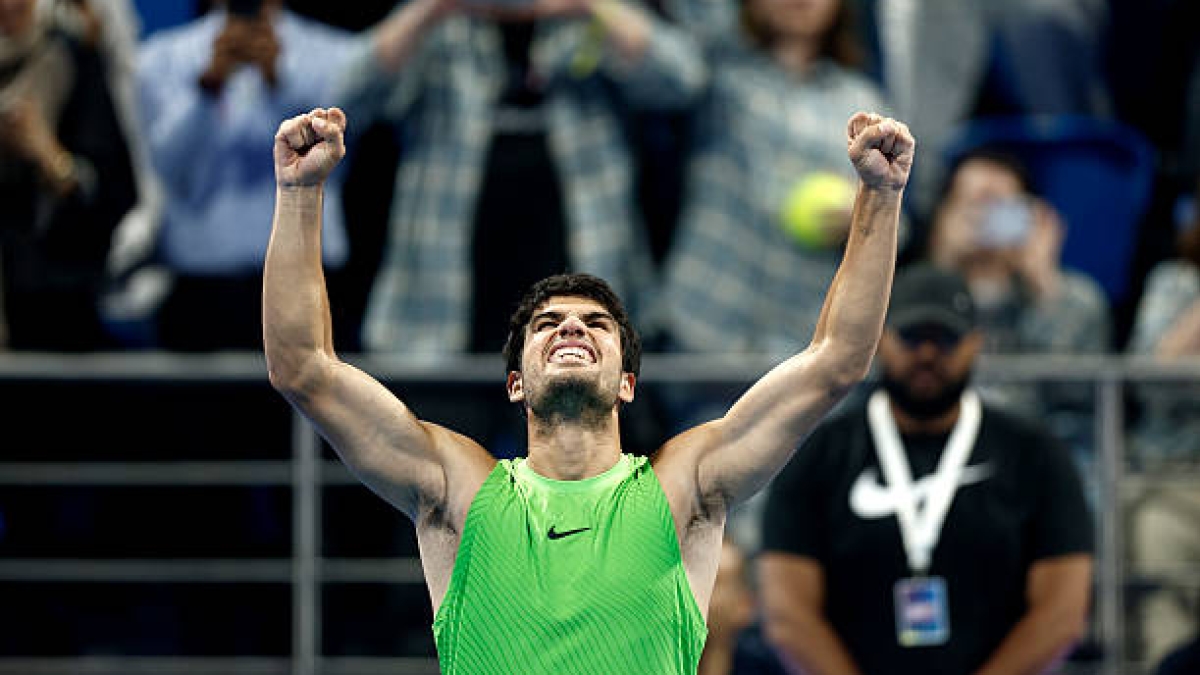 Alcaraz y su parecido con el 'Big Three': "No he imitado a nadie"