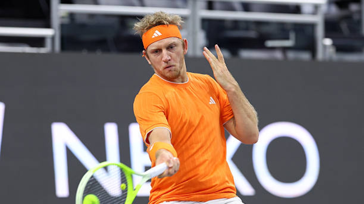 赛事：达拉斯，Davidovich 在首局破发，足以战胜 Michelsen（供图：盖蒂图片社）