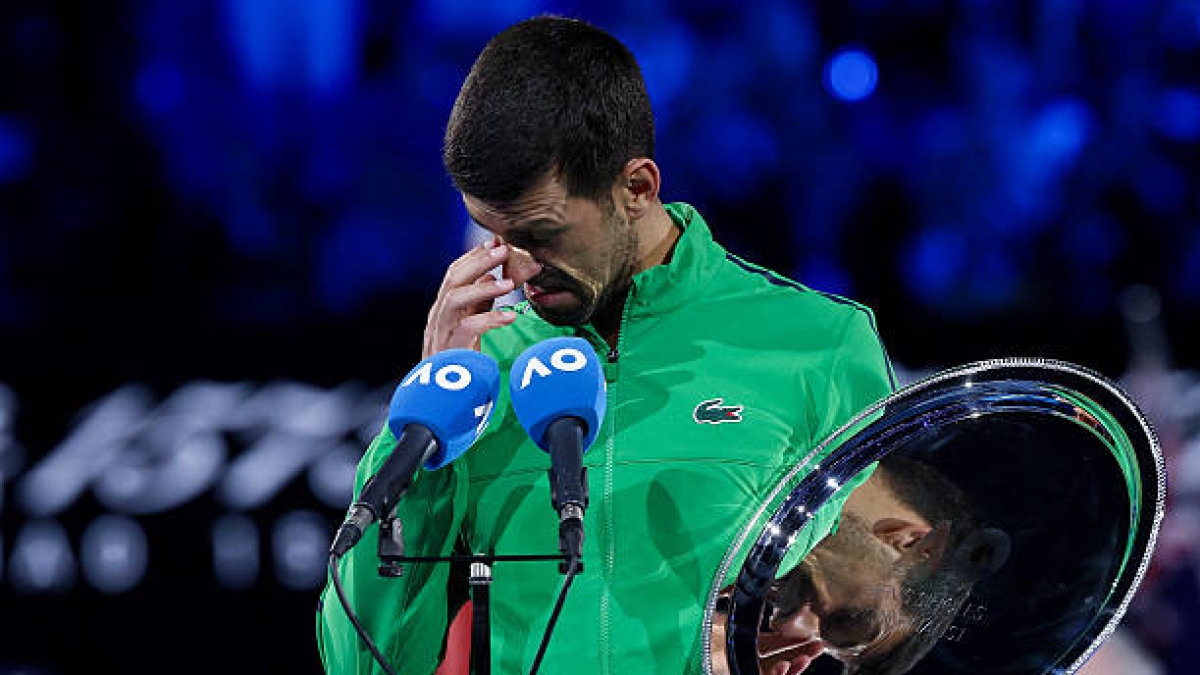 Djokovic non conferma il suo ritorno agli Australian Open nel 2027: "La verità è che non lo so". Foto: Gettyimages