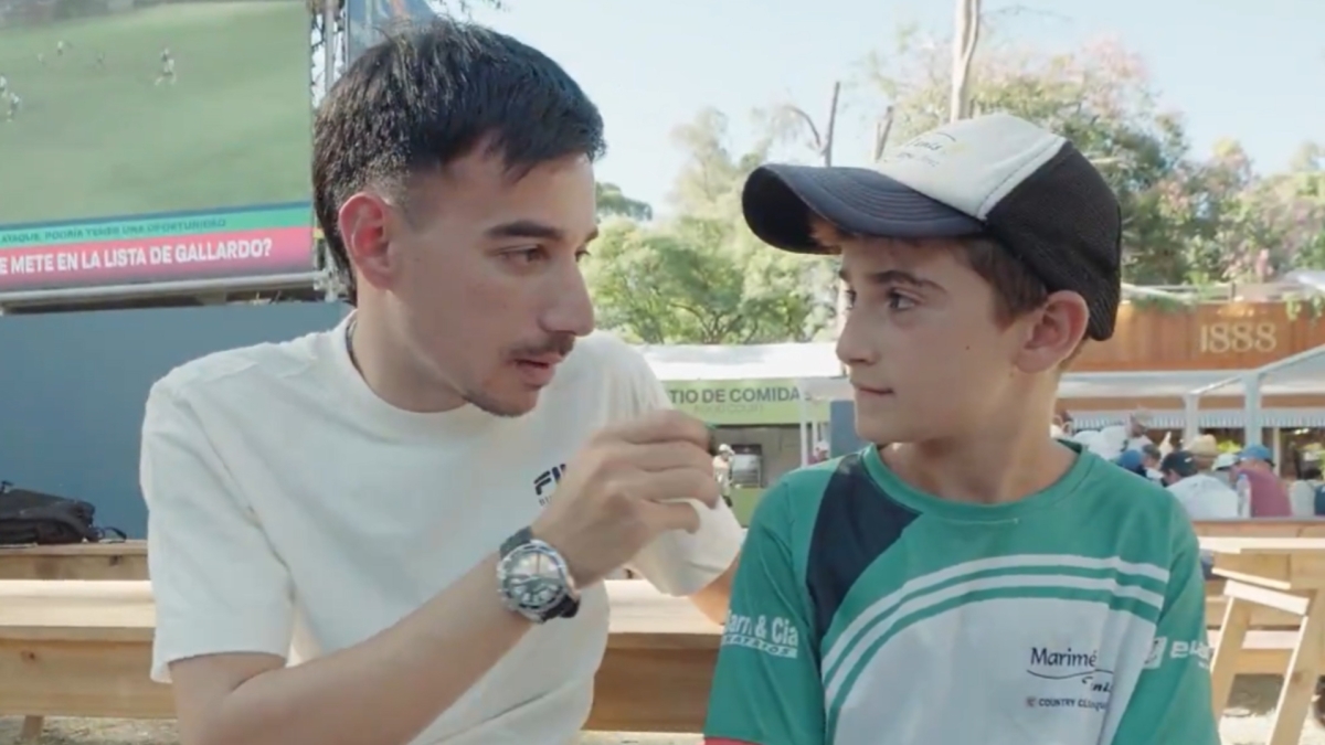 阿根廷最懂网球的人是个小孩！