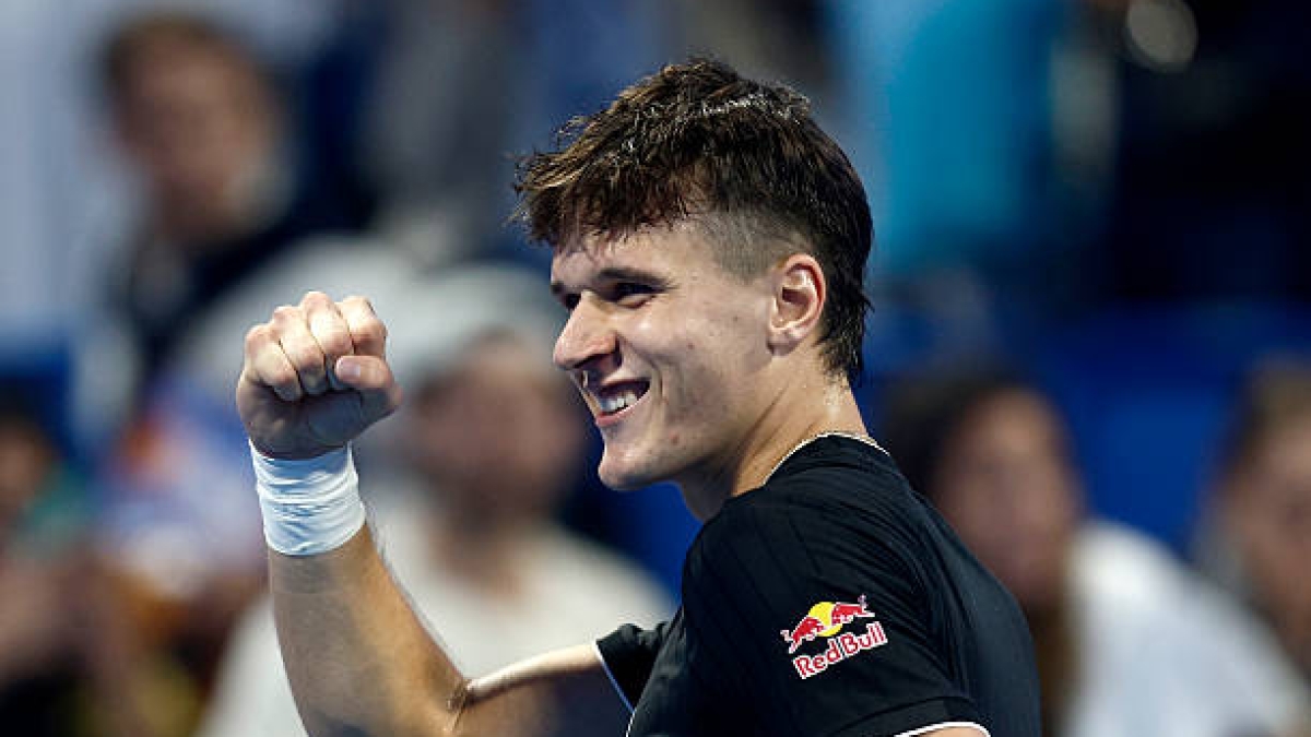 Mensik, tras vencer a Sinner en Doha: "Llegué a este partido para ganarlo". Foto: Gettyimages