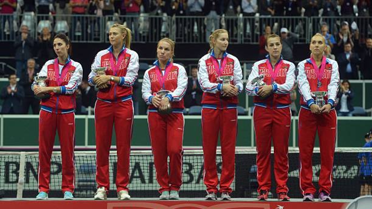 Las banderas rusas no han vuelto a la WTA: se trató de un error técnico. Foto: Gettyimages