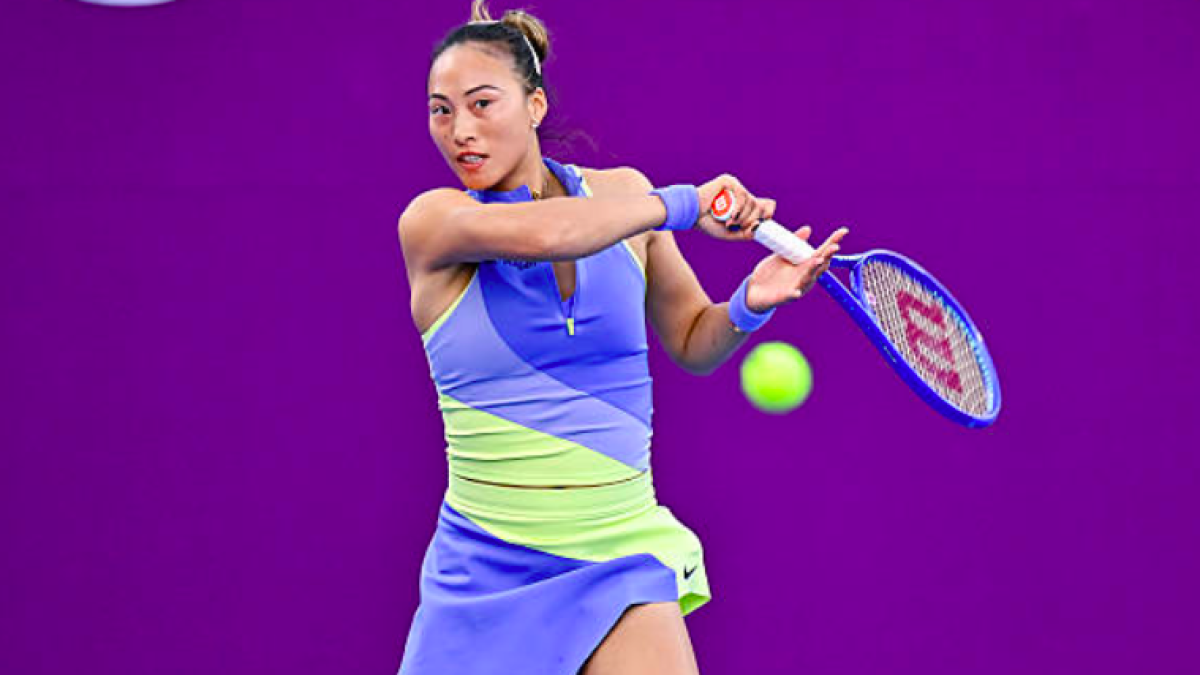 WTA Doha 2026. Qinwen Zheng vuelve a lo grande. Fuente: Getty