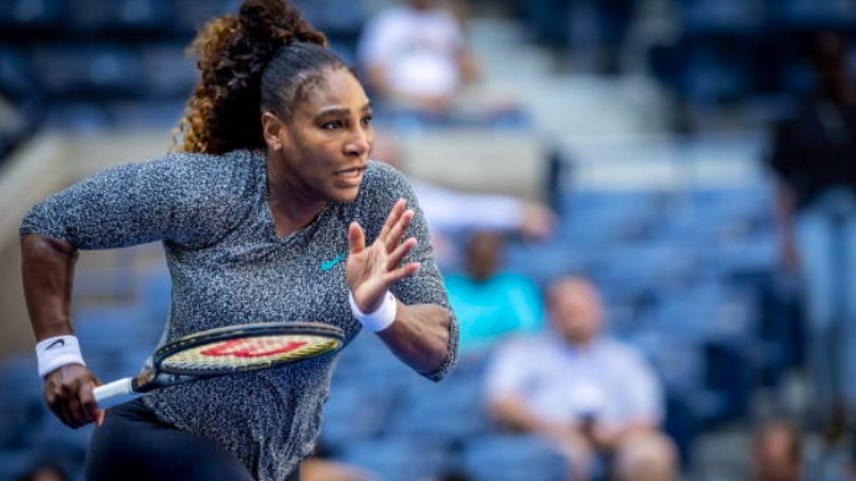 Serena Williams comparte un vídeo volviendo a los entrenamientos. Fuente: Getty