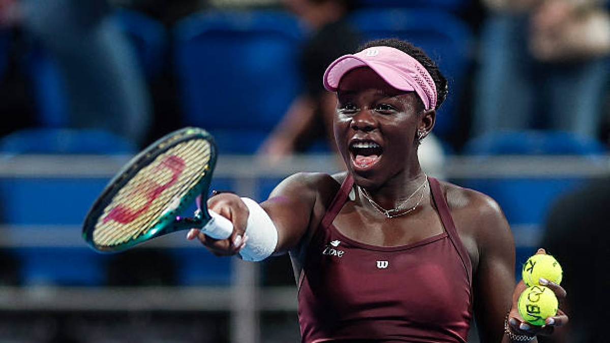 Victoria Mboko, ausencias en Dubái. Foto: gettyimages