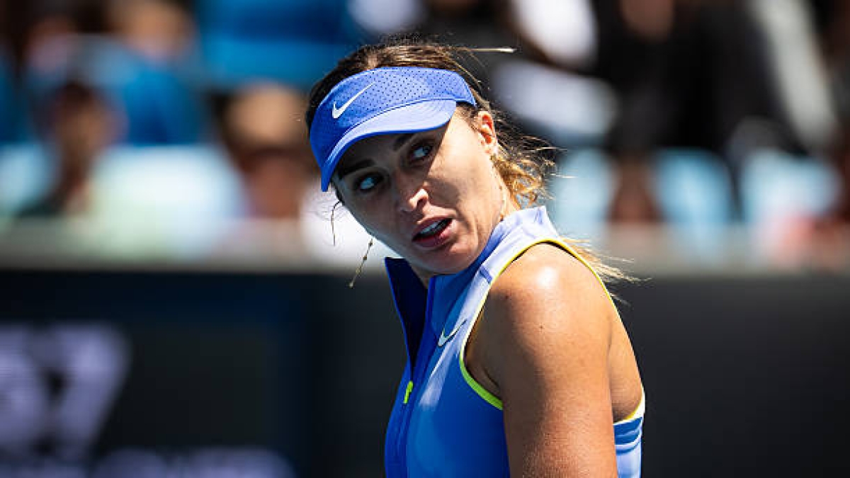 Paula Badosa, defeated in Abu Dhabi. Photo: gettyimages

Paula Badosa, battue à Abu Dhabi. Photo : gettyimages