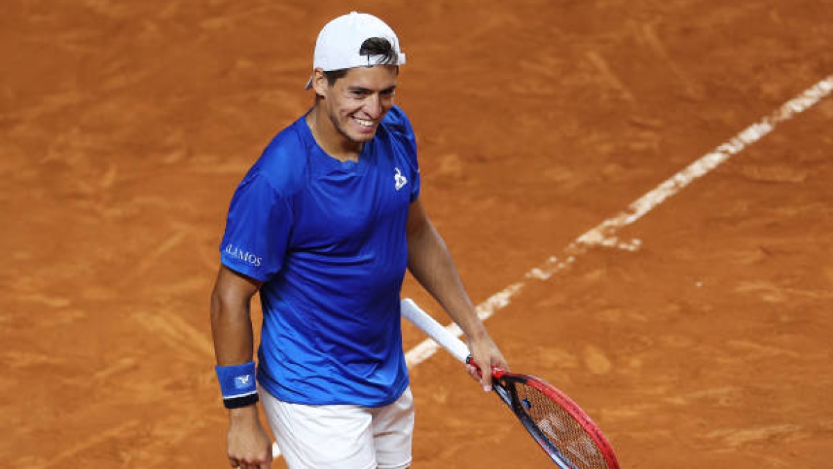 Báez wins the Argentine duel against Carabelli in Buenos Aires. Source: Getty