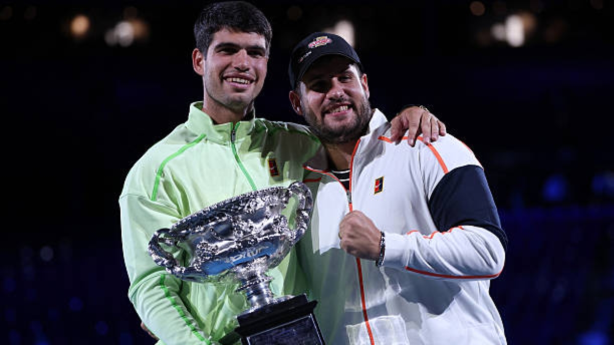 Carlos Alcaraz, protagonismo de su hermano Álvaro. Foto: gettyimages