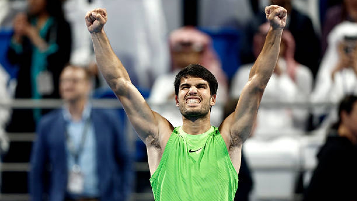 Carlos Alcaraz, Emiro di Doha. Fonte: Getty