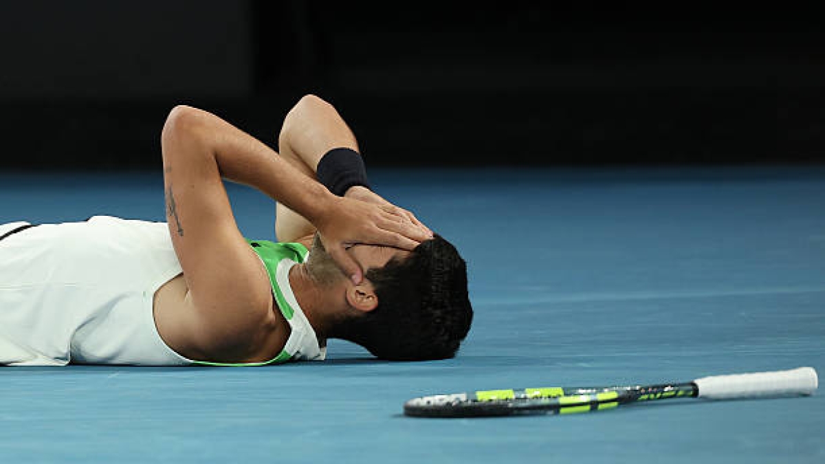 Carlos Alcaraz, seven Grand Slam titles. Photo: gettyimages