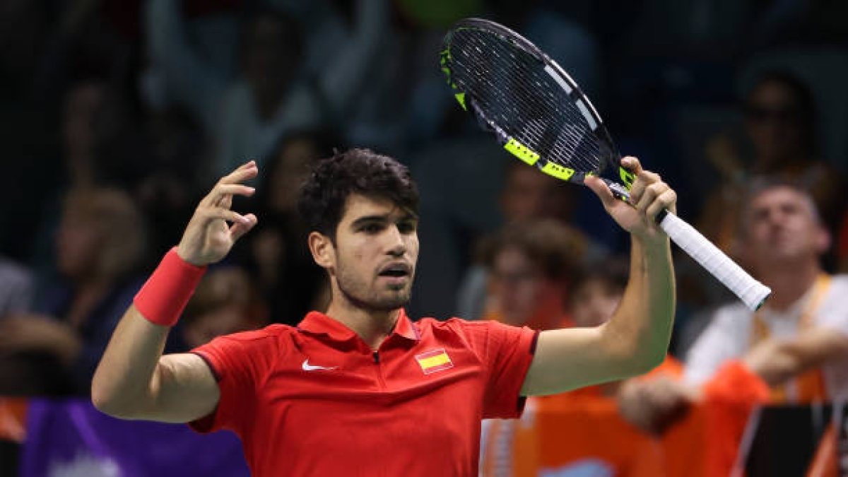 L'Espagne contre le Chili en Coupe Davis 2026. Photo : gettyimages.
