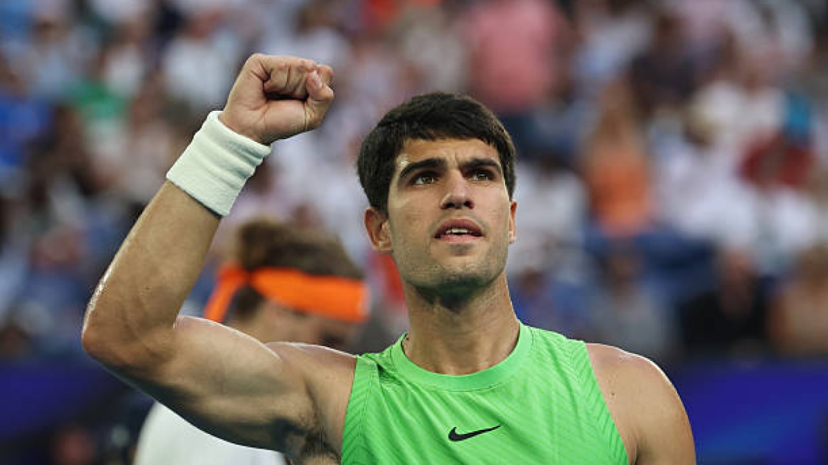 ATP发布的感人视频给Alcaraz。照片：gettyimages