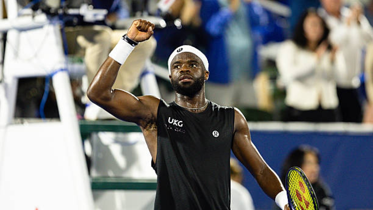 Frances Tiafoe wins in Delray Beach. Photo: gettyimages