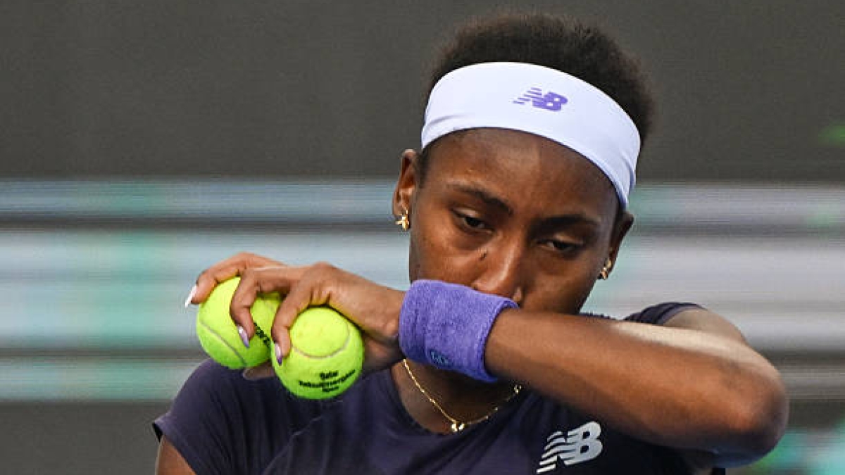 Gauff ha perso al suo debutto a Doha.