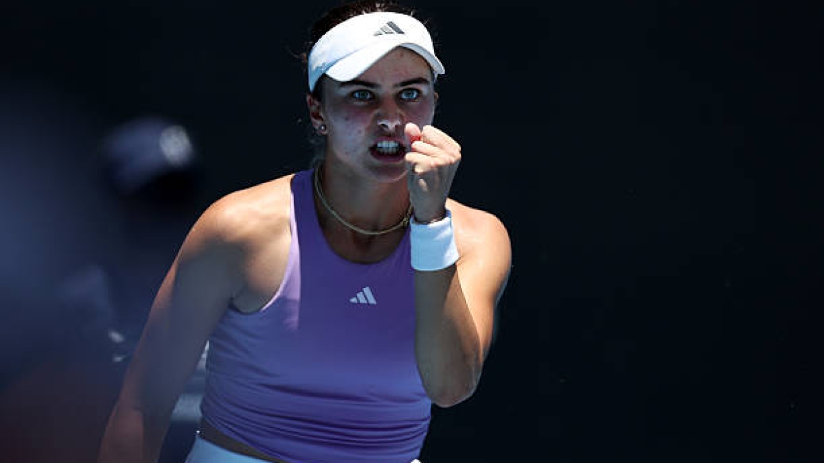 Iva Jovic: "Semplicemente cerco di essere come Novak Djokovic". Fonte: Getty