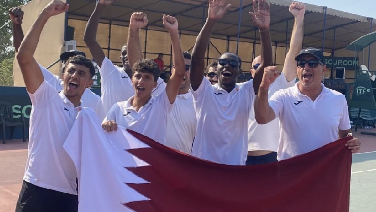 A Qatari player debuts at the ATP Doha with 4 games won in his entire career! Source: Team Qatar.