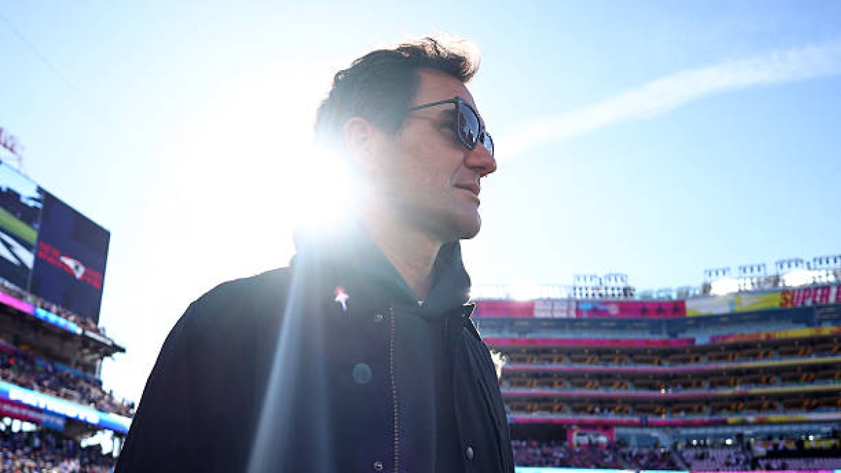 Roger Federer, appuntamento per vederlo giocare a tennis. Foto: gettyimages.