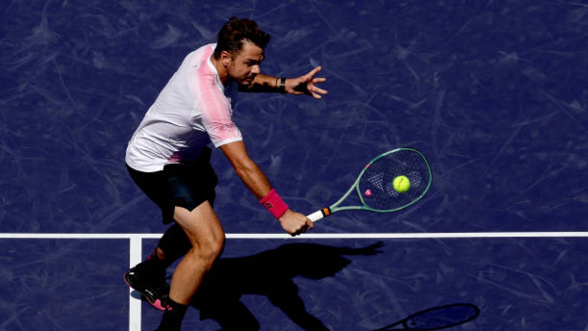 Stan Wawrinka, en Indian Wells 2026. Foto: gettyimages