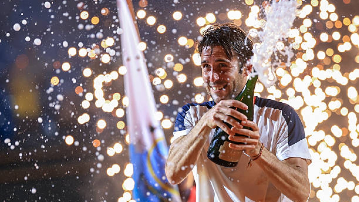 Tomás Martín Etcheverry，在里约公开赛上快乐。照片：gettyimages