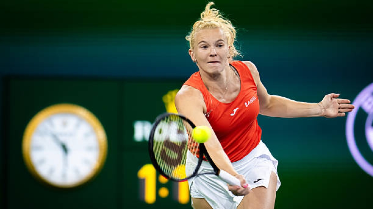 Andreeva, vigente campeona de Indian Wells, eliminada ante Siniakova