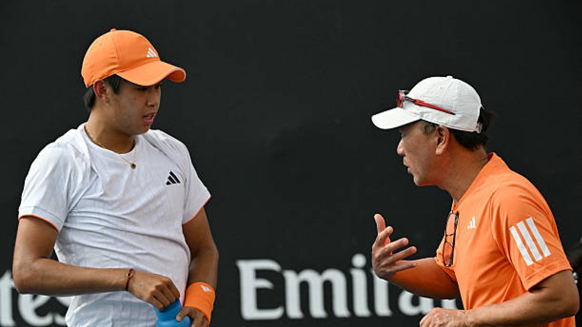 A Chang no le preocupan las dobles faltas de Tien: "Forma parte del proceso para ser un sacador más agresivo". Foto: Gettyimages