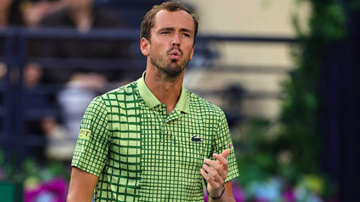Medvedev deshace el conjuro. Fuente Getty
