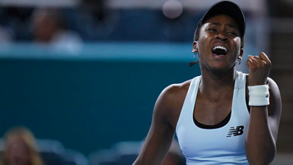 Gauff rompe un nuevo techo de precocidad en torneos de WTA 1000. Fuente: Getty
