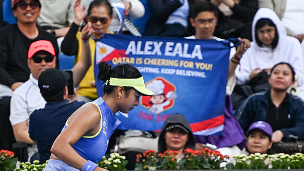 Eala and her connection with the Philippines: "I have not seen that feeling of shared pride in many other places and is something that makes us special." Photo: Gettyimages