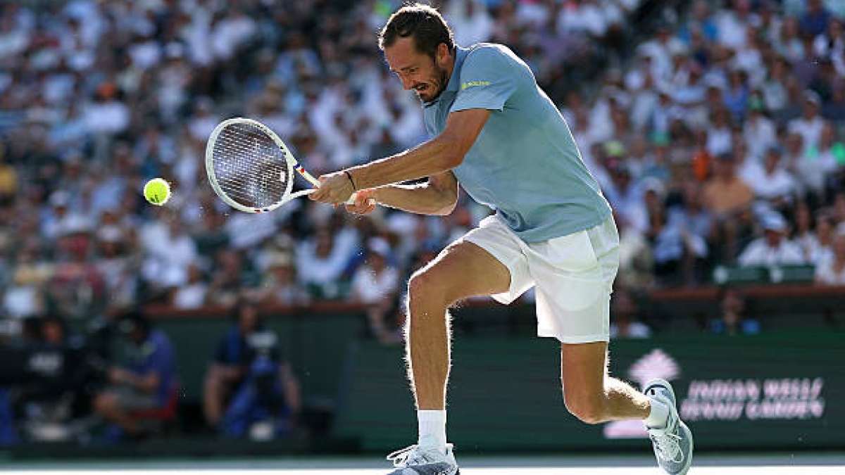 El brutal dato que diferencia a Medvedev del resto del top 20