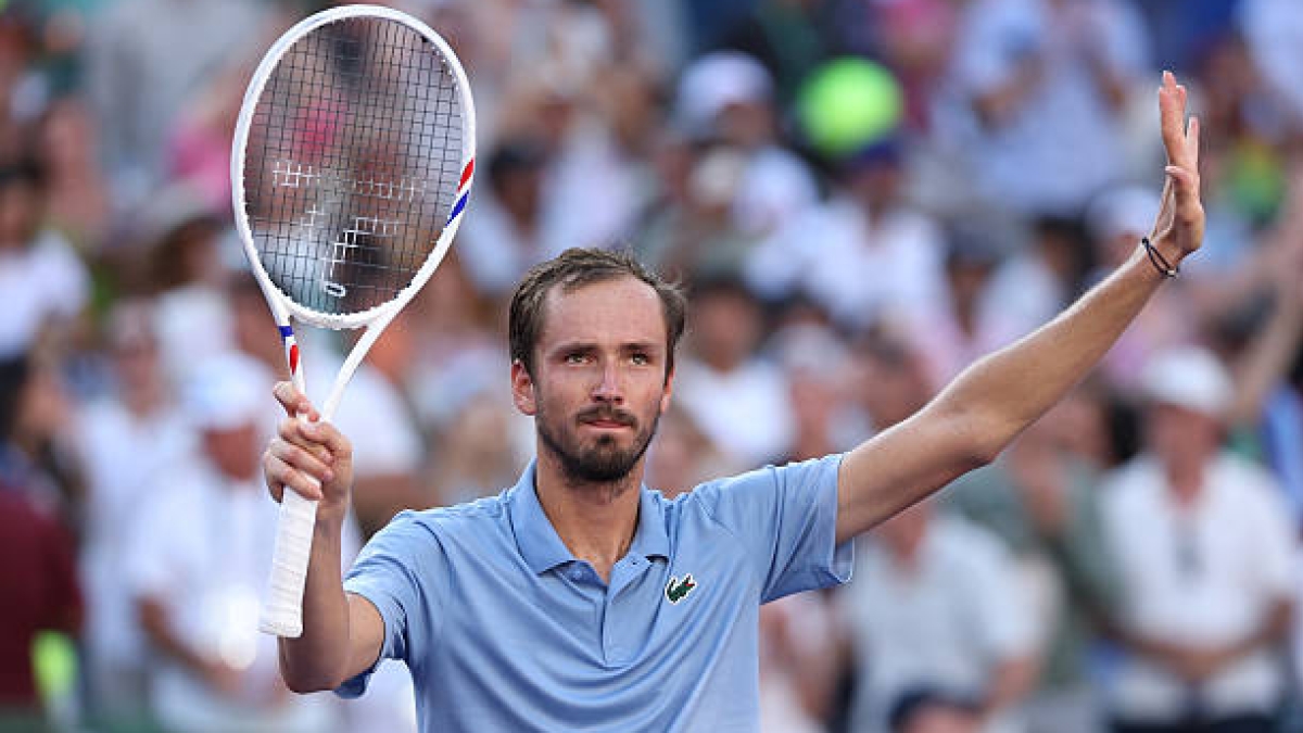 El reto de Medvedev en Indian Wells que solo ha conseguido Djokovic