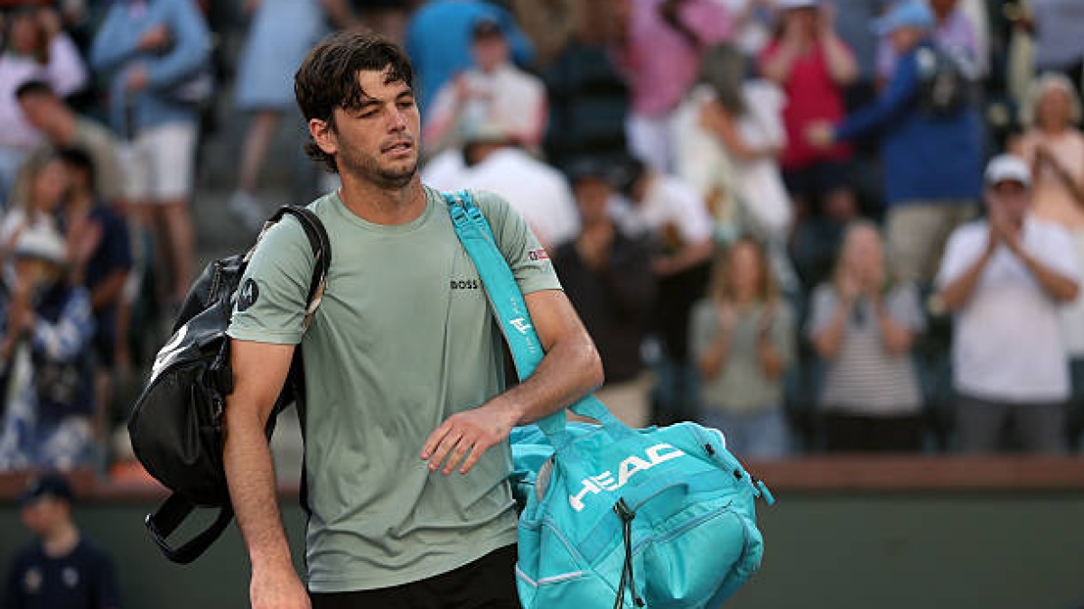 Fritz sta considerando di fermarsi dopo Miami: "Non mi dispiacerebbe perdere il tour sulla terra battuta". Foto: Gettyimages.