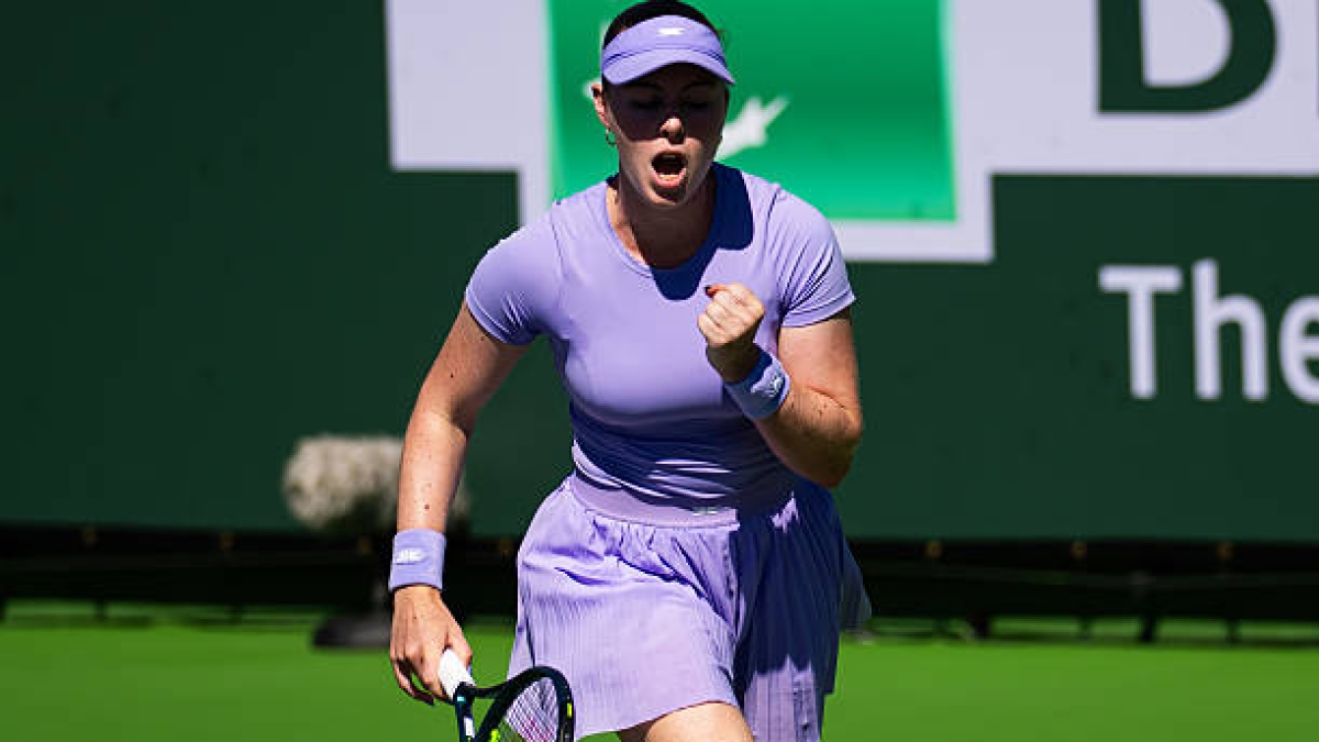 Gibson, from qualifying to beating Paolini and reaching the quarterfinals of Indian Wells