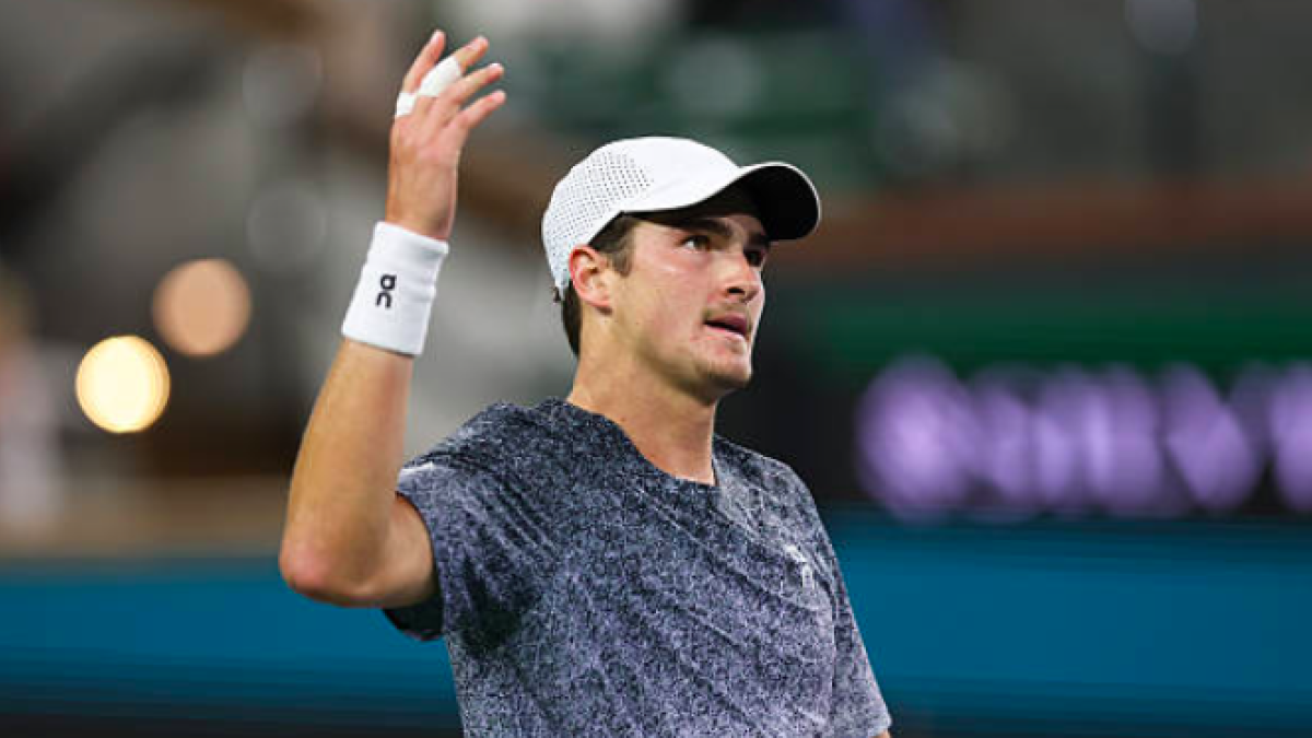 Fonseca deja un dato nunca antes visto en su partido ante Jannik Sinner. Fuente: Getty