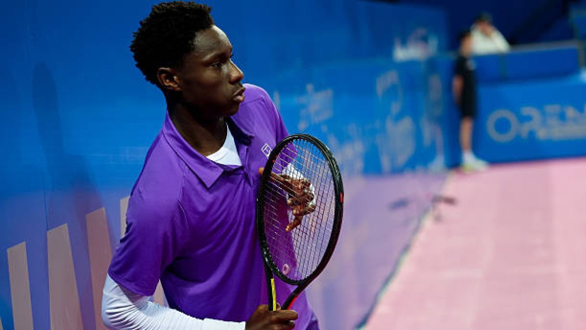 Kouame: "Después de la victoria, Djokovic me envió un mensaje; estoy muy nervioso y no sé qué responder". Foto: Gettyimages