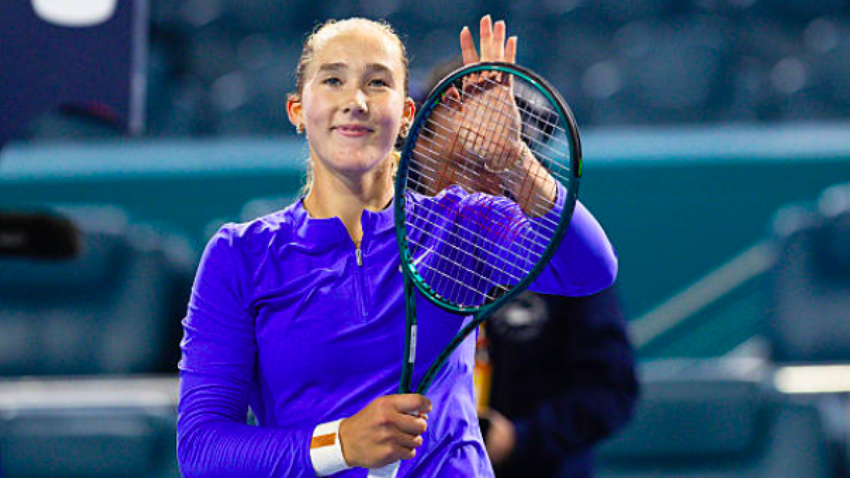 Solo Hingis batte Andreeva in questo registro di precocità.