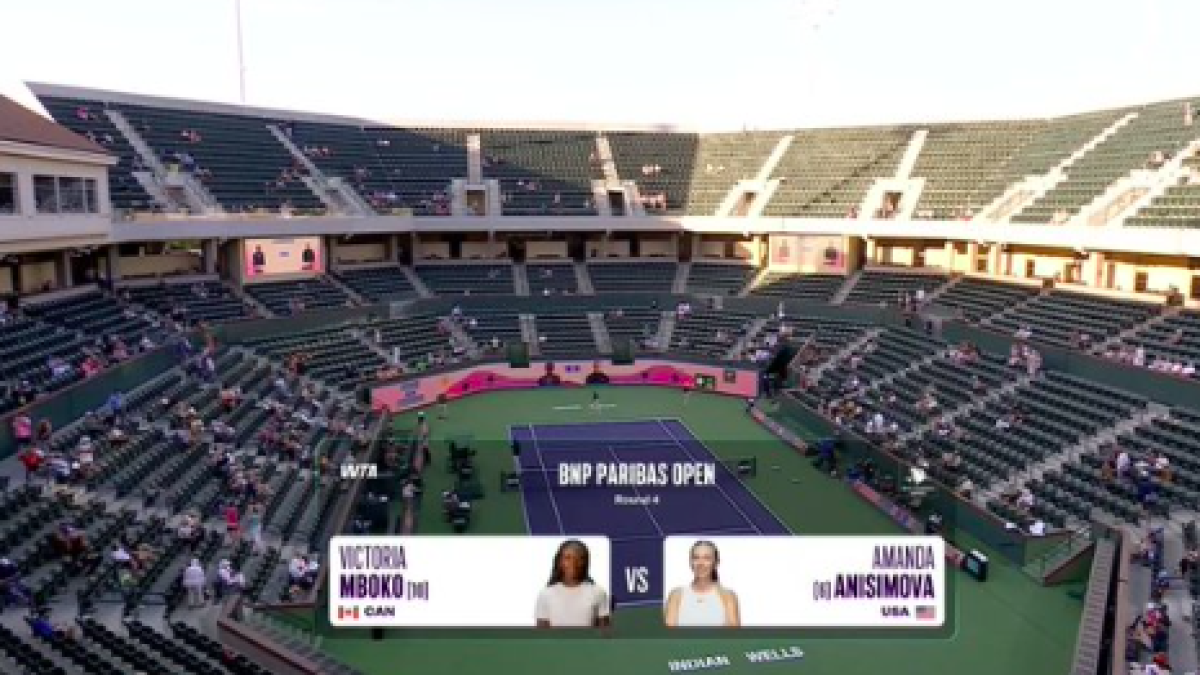 Indian Wells change sa politique de vente de billets après avoir vu des gradins vides au Mboko-Anisimova.