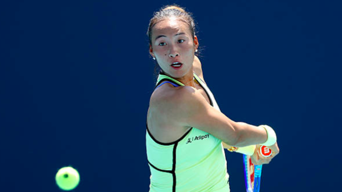 Qinwen Zheng: "La mia vita è stata molto noiosa senza il tennis". Fonte: Getty