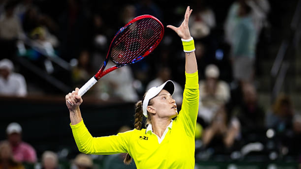 Rybakina accetta l'esigenza di Kostyuk per avanzare agli ottavi di Indian Wells. Foto: Gettyimages